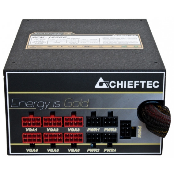 Блок питания Chieftec GPM-1250C, Cable Management,  80 Plus GOLD